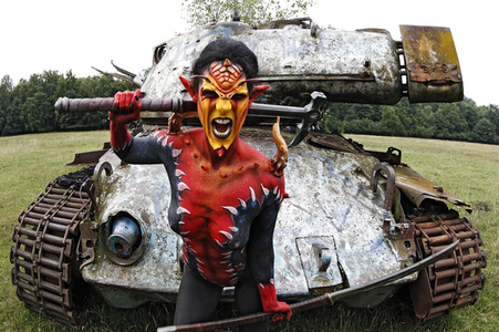 GEEK ART Collection No. 5 - Bodypainting and Transformaking