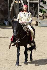 Aufführung von 'Der Ölprinz' bei den Karl-May-Festspielen 2022 in Bad Segeberg