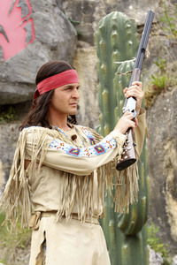 Aufführung von 'Der Ölprinz' bei den Karl-May-Festspielen 2022 in Bad Segeberg