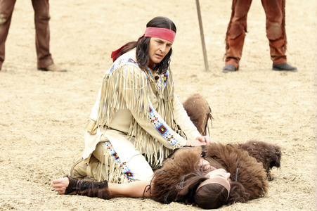 Aufführung von 'Der Ölprinz' bei den Karl-May-Festspielen 2022 in Bad Segeberg