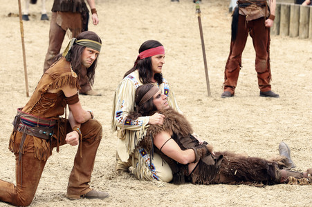 Aufführung von 'Der Ölprinz' bei den Karl-May-Festspielen 2022 in Bad Segeberg