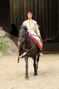 Aufführung von 'Der Ölprinz' bei den Karl-May-Festspielen 2022 in Bad Segeberg