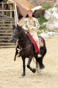 Aufführung von 'Der Ölprinz' bei den Karl-May-Festspielen 2022 in Bad Segeberg