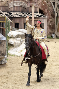 Aufführung von 'Der Ölprinz' bei den Karl-May-Festspielen 2022 in Bad Segeberg