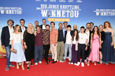 Filmpremiere 'Der Junge Häuptling Winnetou' in München