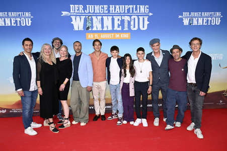 Filmpremiere 'Der Junge Häuptling Winnetou' in München