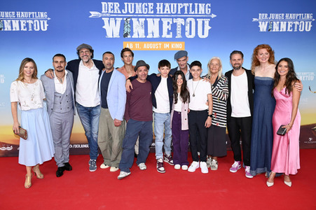 Filmpremiere 'Der Junge Häuptling Winnetou' in München