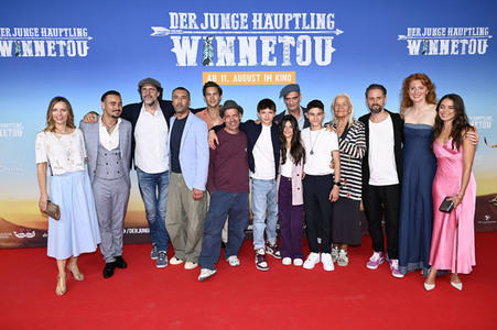 Filmpremiere 'Der Junge Häuptling Winnetou' in München