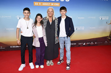 Filmpremiere 'Der Junge Häuptling Winnetou' in München