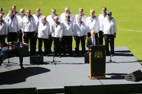 Trauerfeier für Uwe Seeler in Hamburg