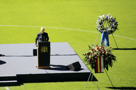 Trauerfeier für Uwe Seeler in Hamburg