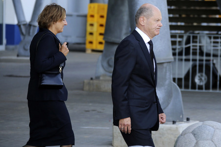 Trauerfeier für Uwe Seeler in Hamburg