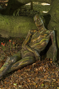 NATURE ART: Buchen / Beeches Bodypainting
