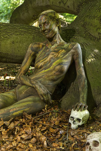 NATURE ART: Buchen / Beeches Bodypainting
