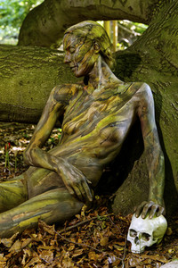 NATURE ART: Buchen / Beeches Bodypainting