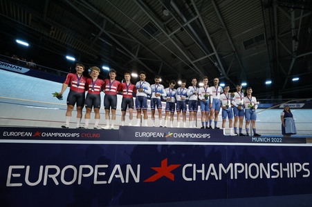 European Championships 2022 im Bahnradsport in München