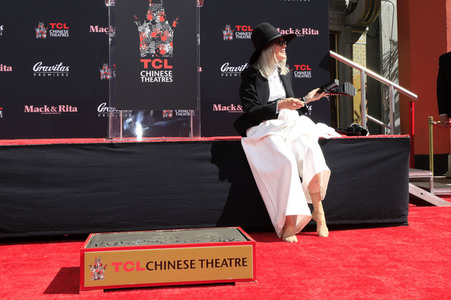 Hand and Footprint Ceremony mit Diane Keaton in Los Angeles