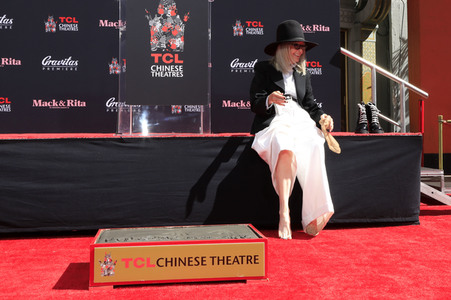 Hand and Footprint Ceremony mit Diane Keaton in Los Angeles