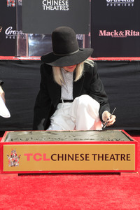 Hand and Footprint Ceremony mit Diane Keaton in Los Angeles