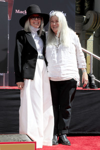 Hand and Footprint Ceremony mit Diane Keaton in Los Angeles