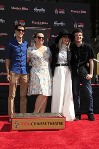 Hand and Footprint Ceremony mit Diane Keaton in Los Angeles
