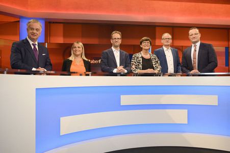 Talkshow 'hart aber fair' in Köln