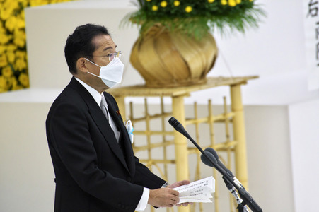 Gedenkgottesdienst anlässlich des 77. Jahrestages der Beendigung des 2. Weltkrieges in Tokio