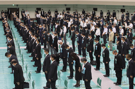 Gedenkgottesdienst anlässlich des 77. Jahrestages der Beendigung des 2. Weltkrieges in Tokio