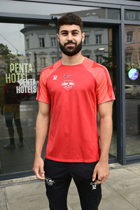 Ankunft der RB Leipzig Spieler in Berlin