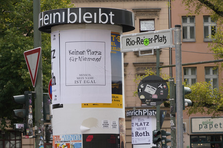Der Rio-Reiser-Platz in Berlin
