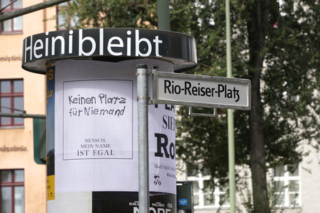 Der Rio-Reiser-Platz in Berlin