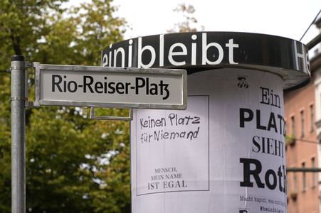 Der Rio-Reiser-Platz in Berlin