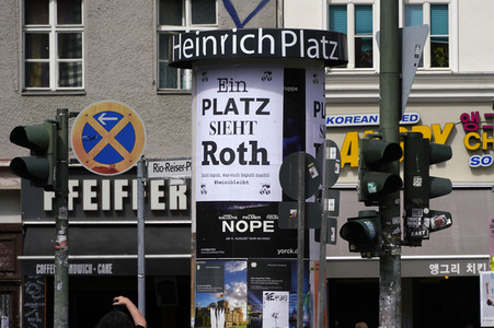 Der Rio-Reiser-Platz in Berlin
