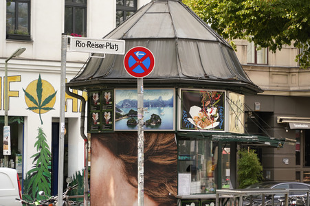 Der Rio-Reiser-Platz in Berlin