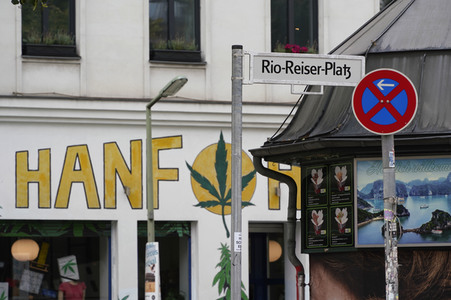 Der Rio-Reiser-Platz in Berlin