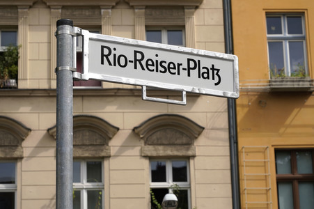 Der Rio-Reiser-Platz in Berlin