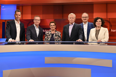 Talkshow 'hart aber fair' in Köln