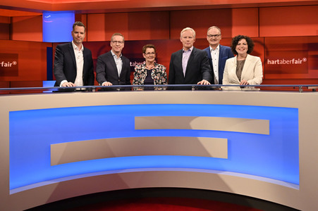Talkshow 'hart aber fair' in Köln
