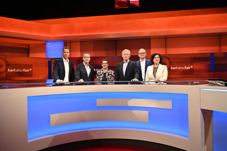 Talkshow 'hart aber fair' in Köln