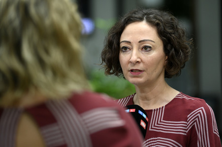 Pressegespräch mit Ramona Pop in Berlin