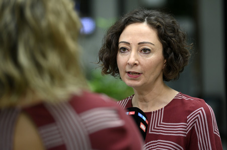 Pressegespräch mit Ramona Pop in Berlin