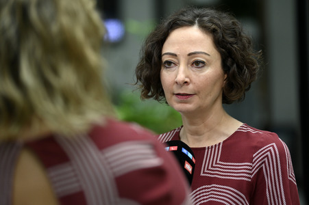 Pressegespräch mit Ramona Pop in Berlin