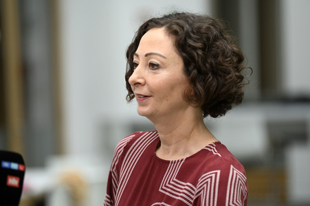 Pressegespräch mit Ramona Pop in Berlin