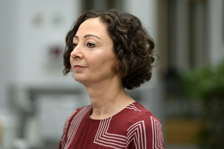 Pressegespräch mit Ramona Pop in Berlin