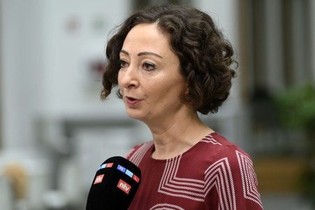 Pressegespräch mit Ramona Pop in Berlin