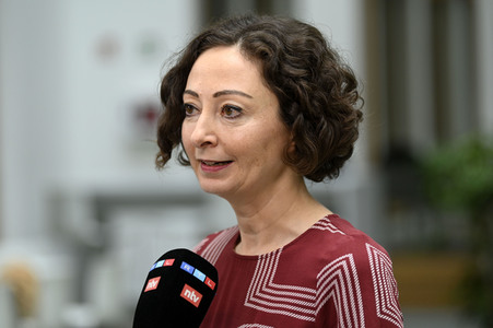 Pressegespräch mit Ramona Pop in Berlin