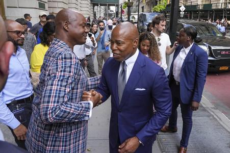 Flaggenzeremonie der Ukraine in New York