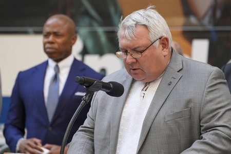 Flaggenzeremonie der Ukraine in New York