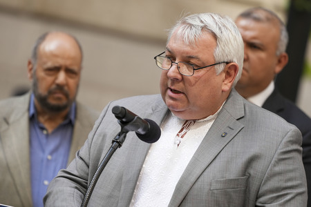 Flaggenzeremonie der Ukraine in New York