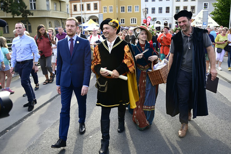 Eröffnungstag vom Altstadtfest 2022 in Görlitz